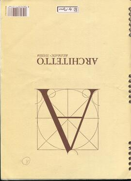 Quaderno rilegato a spirale con appunti ms., schizzi e schemi