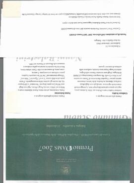 Lettera al mio Magnifico Rettore 2007 // e Premio DAMS