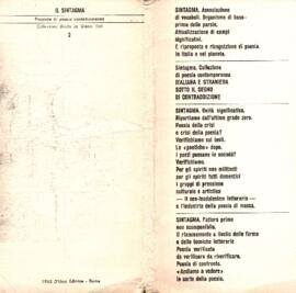 Giuliano Scabia, Padrone e servo, Roma, D`Urso editrice, 1965.