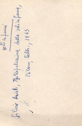 Fabbrica Illuminata // Figure / dal 25/1/64 // Con Diario Italiano / e lettere di Nono