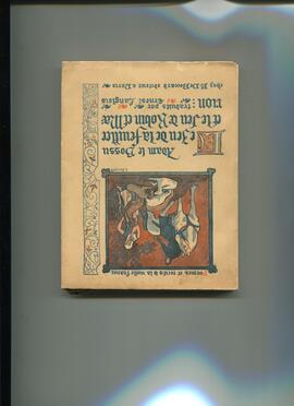 Adam le Bossu, Le Jeu de la Feuillèe et le Jeu de Robin et Marion, trad. Ernst Langlois, Paris, E. de Boccard, 1923, volume a stampa