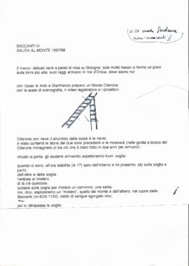 «Baccanti III – Salita al monte 1997/98»