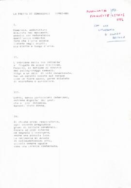 La fretta di conoscerci