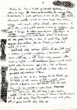 «NANE OCA /brutta copia già ricopiata)» (seconda sezione)