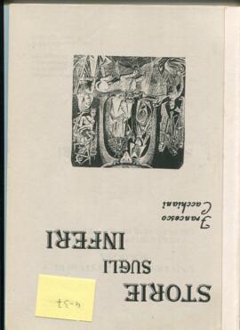 relazioni e tesine d'esame degli studenti del corso di Drammaturgia 2 – Università degli Studi di Bologna – DAMS, a.a. 1998-1999